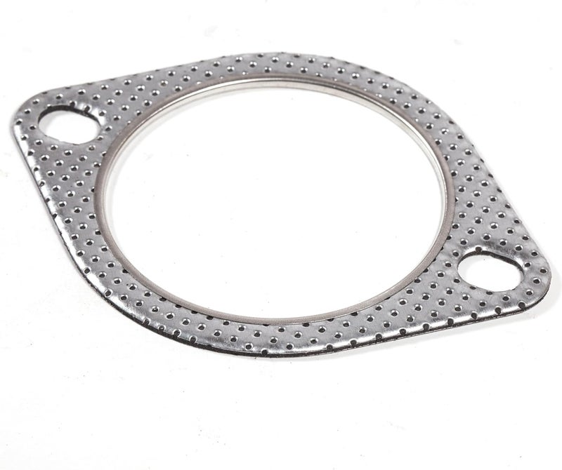 BEONEO -120-07610-0002 (3 Inch)-2 Bolt MLSG High Temp Exhaust Gasket 3" I.D. (Qty 2) - Heavy Duty be made of Metal And Fiber Laminate. - Image 3
